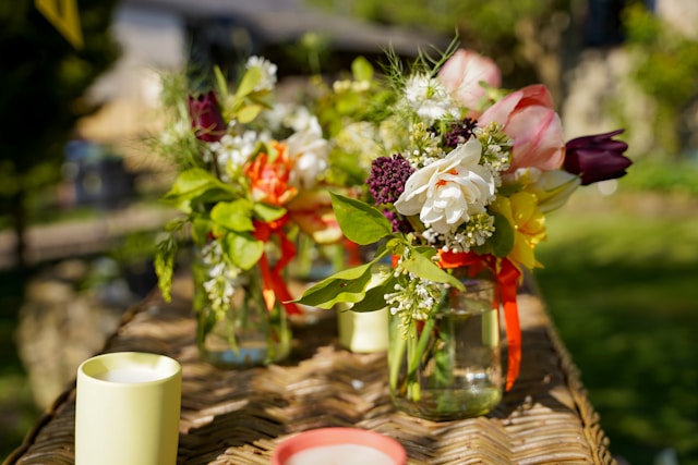 Afscheid met bloemen troostboeketten